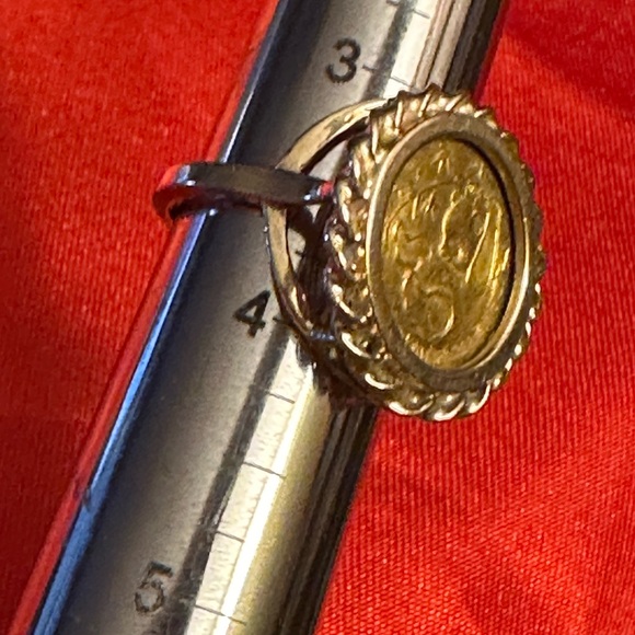 WOW POSHMARK - Authentic Gold Coin Panda Ring - Picture 15 of 16